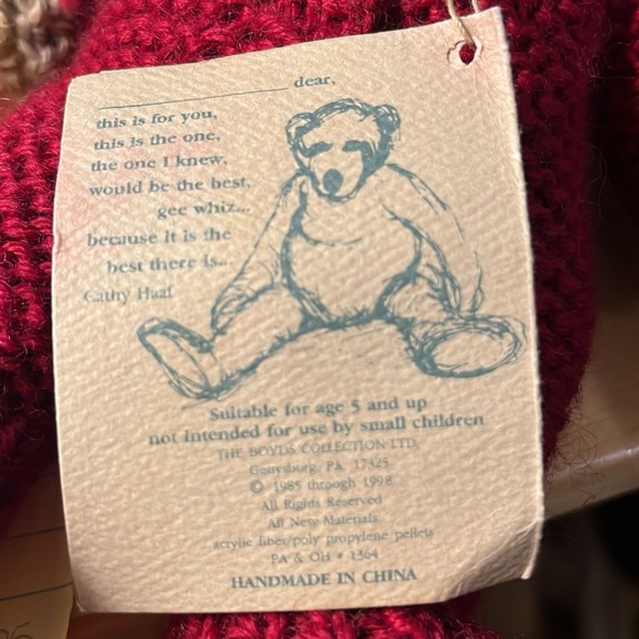 Boyd’s Bears Karla - Picture 3 of 3